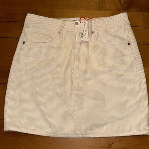 Superdry white skirt